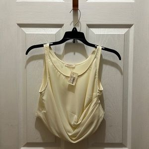 Women’s Ivory Cream Cropped Top